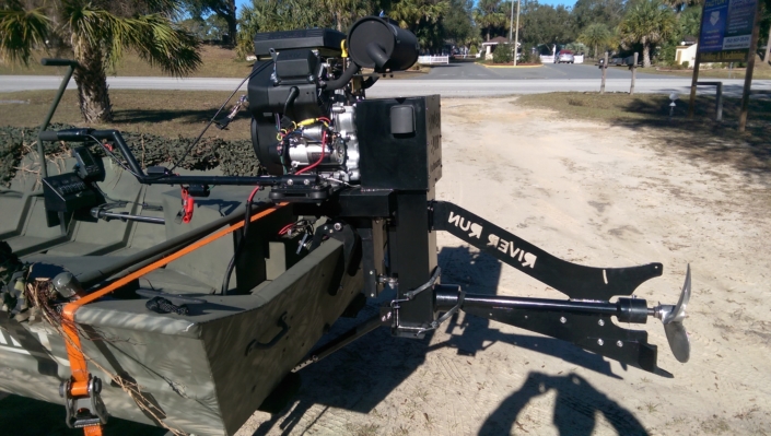 25 HP Surface Drive Outboard - RiverRunMarine